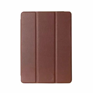 Кожаный чехол iLoungeMax SmartLeather + TPU для iPad mini 4 Коричневый  - Фото 1