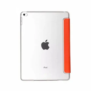 Кожаный чехол iLoungeMax SmartLeather + TPU для iPad mini 4 Оранжевый - Фото 2
