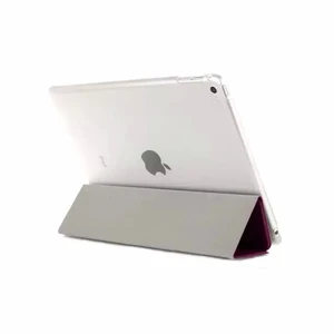 Кожаный чехол iLoungeMax SmartLeather + TPU для iPad mini 4 Фиолетовый - Фото 3
