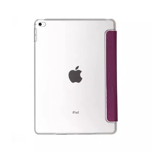 Кожаный чехол iLoungeMax SmartLeather + TPU для iPad mini 4 Фиолетовый - Фото 2