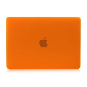 Помаранчевий пластиковий чохол iLoungeMax Soft Touch для MacBook Pro 13"Retina