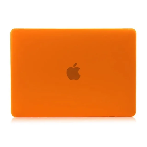 Помаранчевий пластиковий чохол iLoungeMax Soft Touch для MacBook Pro 13"Retina