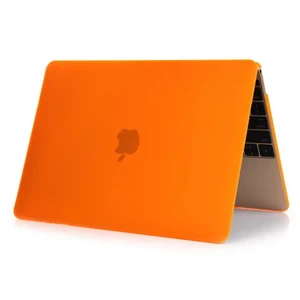 Помаранчевий пластиковий чохол iLoungeMax Soft Touch для MacBook Pro 13"Retina - Фото 3