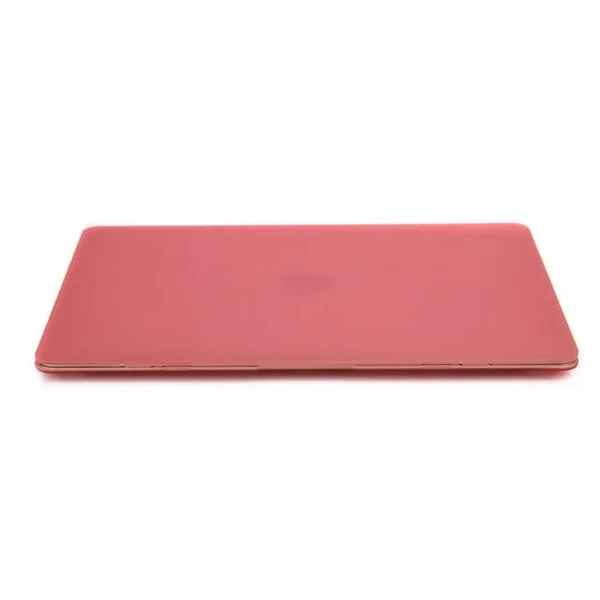 Рожевий пластиковий чохол iLoungeMax Soft Touch для MacBook Air 13" (2009-2017)