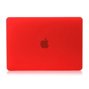 Червоний пластиковий чохол iLoungeMax Soft Touch для MacBook Air 13" (2009-2017) - Фото 2
