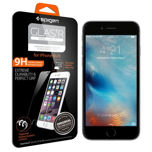 Защитное стекло Spigen GLAS.tR SLIM для iPhone 6 | 6s во Львове
