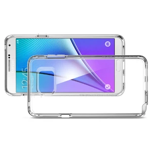 Чехол Spigen Neo Hybrid Crystal Satin Silver для Samsung Galaxy Note 5 - Фото 4