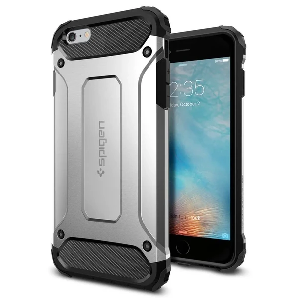 Чехол Spigen Tough Armor Tech Satin Silver для iPhone 6 Plus | 6s Plus в Кропивницком