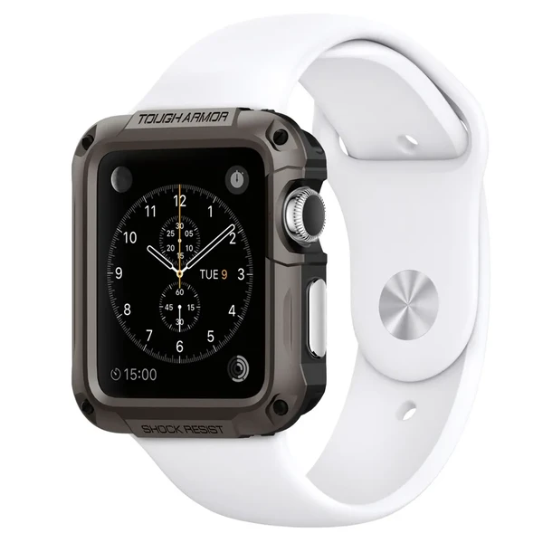 Чехол Spigen Tough Armor Gunmetal для Apple Watch Series 1 | 2 | 3 42mm