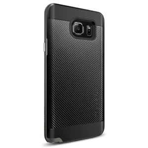 Чехол Spigen Neo Hybrid Carbon Gunmetal для Samsung Galaxy Note 5 - Фото 2
