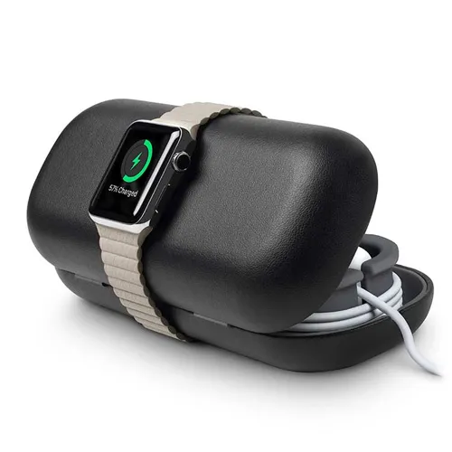 Чехол | док-станция Twelve South TimePorter Black для Apple Watch Series 1 | 2 | 3