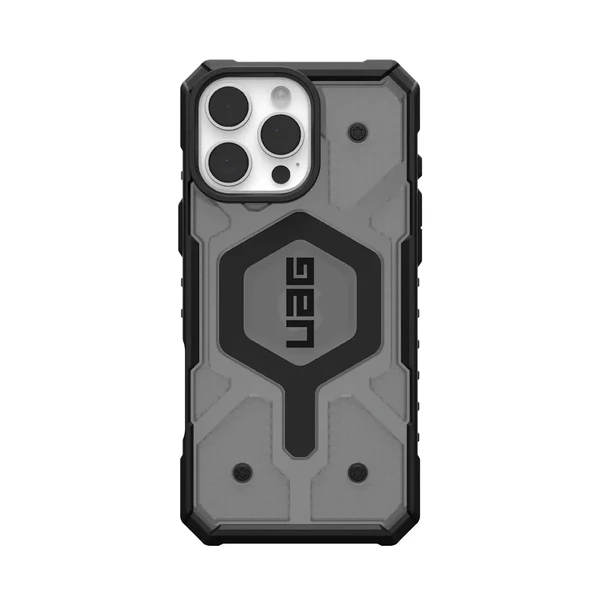 Протиударний чохол UAG Pathfinder MagSafe Clear Ash для iPhone 16 Pro Max