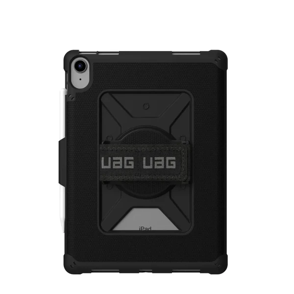 Чохол з ремінцем для руки UAG Metropolis with Hand Strap Black для iPad 11 | 10 (2025 | 2022)