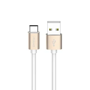 Кабель USAMS USB Type-C to USB 1m Gold для Apple MacBook 12"