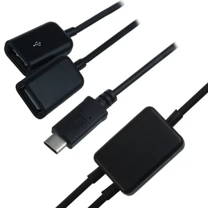 Перехідник iLoungeMax USB 3.1 Type-C to 2 iLoungeMax USB Hub для Apple MacBook (2016-2020) - Фото 3