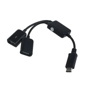 Перехідник iLoungeMax USB 3.1 Type-C to 2 iLoungeMax USB Hub для Apple MacBook (2016-2020)  - Фото 1