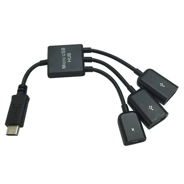 Адаптер iLoungeMax USB 3.1 Type-C Hub на 2 USB-A порти для Apple MacBook (2016-2020)