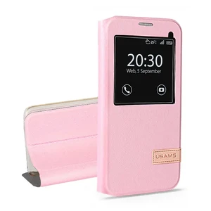 Чехол-подставка USAMS Muge Series Pink для Samsung Galaxy S7