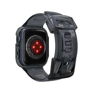 Силіконовий чохол-ремінець Spigen Liquid Crystal Pro Space для Apple Watch Ultra 49mm | 45mm | 44mm | 42mm - Фото 4