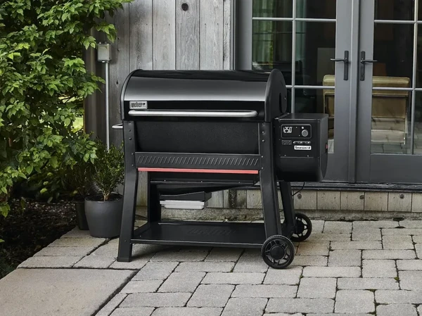 Пеллетный гриль с DirectFlame и LCD-контроллером Weber Searwood в Броварах