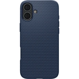 Синій чохол Spigen Liquid Air для iPhone 16 - Фото 2