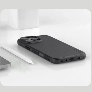 Черный матовый чехол Nillkin Frosted Shield Pro для iPhone 16 Pro Max - Фото 7