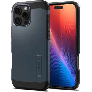 Синий чехол Spigen Tough Armor Mag для iPhone 16 Pro - Фото 6