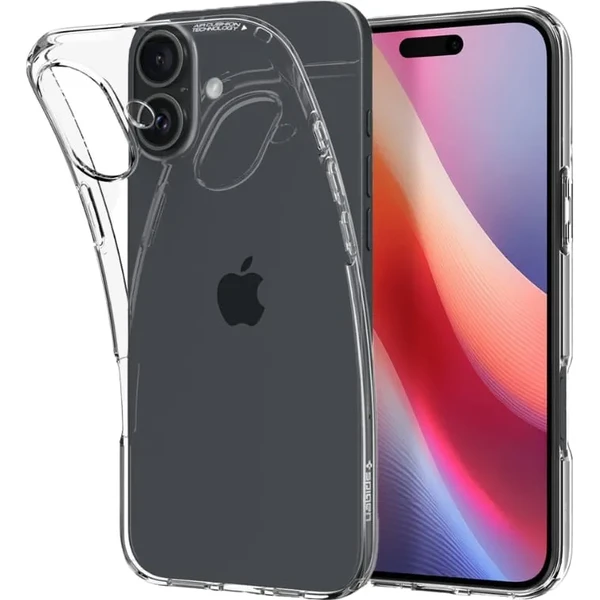 Прозорий чохол Spigen Crystal Flex для iPhone 16 Plus