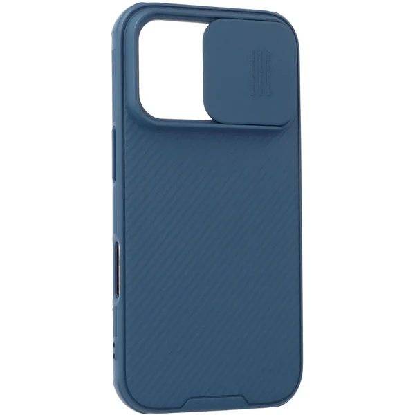 Синий чехол Nillkin CamShield Pro для iPhone 16 Pro в Мукачево