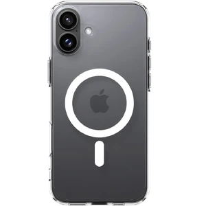 Прозорий білий чохол Spigen Ultra Hybrid Mag для iPhone 16 Plus - Фото 3