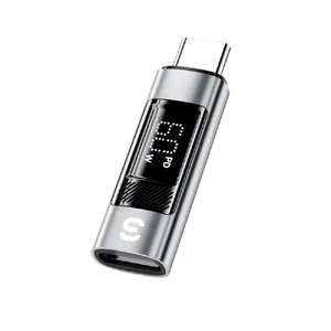 Адаптер (перехідник) з дисплеєм iLoungeMax Essager Lightning to Type-C 30W 480Mbps