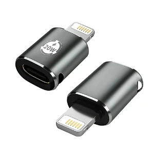 Адаптер (переходник) для iPhone/iPad Lightning to USB-C 20W | iLoungeMax Data Adapter - Фото 2