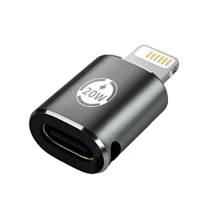 Адаптер (перехідник) для iPhone/iPad Lightning to USB-C 20W | iLoungeMax Data Adapter
