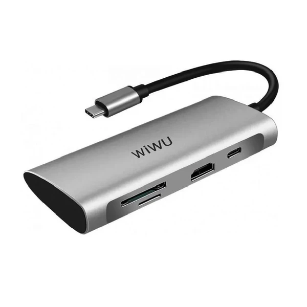 Хаб WIWU Alpha 731HP Gray в Кривому Розі
