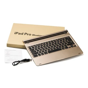 Алюминиевая клавиатура AddKee Backlit Gold для iPad Pro 12.9" - Фото 3
