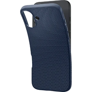 Синій чохол Spigen Liquid Air для iPhone 16 - Фото 3