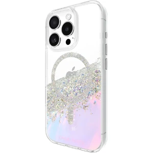 Прозрачный чехол с серебром Case-Mate Karat MagSafe для iPhone 16 Pro - Фото 4