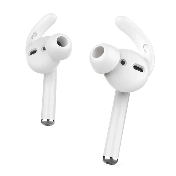 Силіконові накладки iLoungeMax AhaStyle Ear Hooks White для AirPods | EarPods
