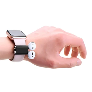 Силіконовий держатель iLoungeMax Headset Holder Black для Apple AirPods - Фото 5