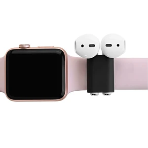 Силіконовий держатель iLoungeMax Headset Holder Black для Apple AirPods - Фото 4