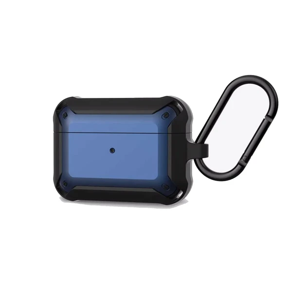 Протиударний чохол для Airpods Pro Wiwu APC004 (Black + Blue) у Кропивницькому