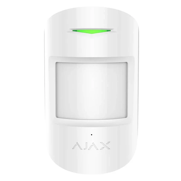 Беспроводной датчик движения и разбития Ajax CombiProtect White