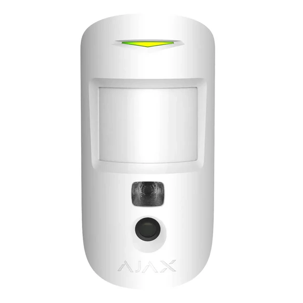 Бездротовий датчик руху з фотофіксацією Ajax MotionCam White