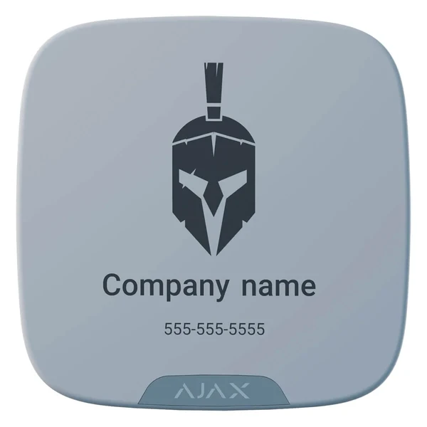 Лицьова панель Ajax StreetSiren DoubleDeck Brandplates (10 шт) White