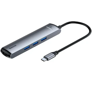 Хаб Baseus Mechanical Eye 6 in 1 USB Type-C - Фото 2