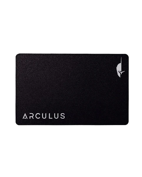 Апаратний безконтактний холодний криптогаманець Arculus Crypto Cold Storage Wallet для криптовалюти та NFT з NFC, підтримкою 50+ валют, 3 факторною аутентифікацією