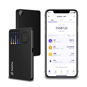 Апаратний безконтактний холодний криптогаманець SafePal S1 з дисплеєм, USB-C, батареєю 400 мАг і генератором випадкових чисел