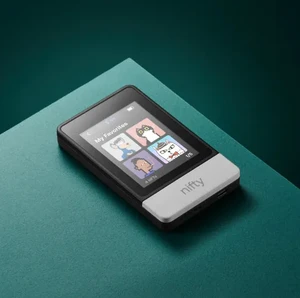 Апаратний криптогаманець SecuX Nifty для криптовалюти/NFT з дисплеєм, Bluetooth, USB-C, акумулятором 600мАг - Фото 5