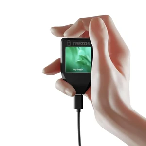 Апаратний холодний USB-C криптогаманець Trezor Model T з дисплеєм, режимом інкогніто coinjoin та відновленням Shamir Backup - Фото 2