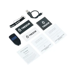 Універсальний апаратний micro-USB гаманець для криптовалюти Trezor Model One Black з дисплеєм та підтримкою 1250 монет/токенів - Фото 7